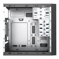 купить Компьютерный корпус Foxline FL-733, PSU 450W 12cm, w/1xUSB2.0, w/1xUSB3.0, black, mATX в Алматы фото 2