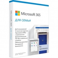 купить MS M365 Family Russian Subscr 1YR Central/Eastern Euro Only Medialess P8 в Алматы