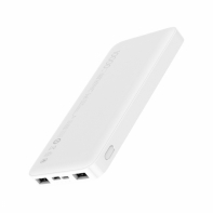 купить Портативное зарядное устройство, Xiaomi, Redmi Power Bank 10000mAh VXN4266CN/VXN4286GL, Выход USB: 2*1.5A, Индикатор заряда батареи, Белый в Алматы фото 1