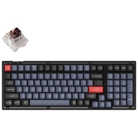 купить Клавиатура Keychron V5-A3 Frosted Black Brown Switch RGB Hot-Swap Keychron K pro&nbsp;V5A3_KEYCHRON в Алматы фото 1