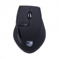 купить Zwerg мышь *Panzer* беспроводная оптическая USB/2.4Ghz/800*1600dpi/5кнопок/XP/Vista/7/8/Mac/2xAA BLACK в Алматы фото 1
