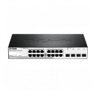 купить D-Link DGS-1210-20/F2A  Настраиваемый L2 коммутатор с 16 портами 10/100/1000Base-T и 4 комбо-портами в Алматы фото 2