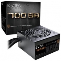 купить Блок питания ATX 700W EVGA 700 BR, Active PFC, вентилятор 12 см, 80+ BRONZE 100-BR-0700-K2 в Алматы фото 1
