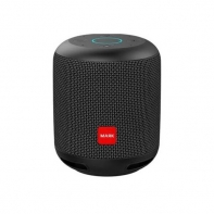купить Smartmate, PSS101Y_BK, smart speaker with Yandex Alisa voice assistant, built-in 7.4V@ 2x2200mAh battery, 2x3W sound power, 4 sensitive microphones, Wi-Fi/Bluetooth modes, AUX port, 3 month of Yandex.Plus included, compact design, black color в Алматы фото 1