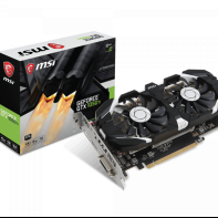 купить Видеокарта MSI GeForce GTX1050Ti, 4Gb GDDR5 128bit 1xDVI-D 1xHDMI 1xDP, GTX 1050 Ti 4GT OCV1 в Алматы фото 1