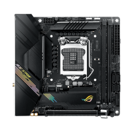 купить Материнская плата ASUS ROG STRIX B460-I GAMING LGA1200 2xDDR4 4xSATA3 2xM.2 HDMI DP m-ITX в Алматы фото 2