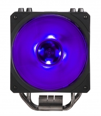 купить Вентилятор для CPU CoolerMaster Hyper 212 RGB Black Edition Intel&AMD 4-pin(PWM) 650-2000RPM 30dBA(Max) LGA1151/1150/1155/2066/2011-v3/2011/AM4/AM3+/AM2+ RR-212S-20PC-R1 в Алматы фото 2