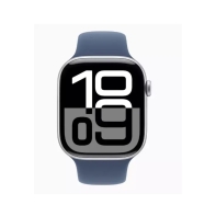 купить Смарт часы Apple Watch Series 10 GPS 46mm Silver Aluminium Case with Denim Sport Band - M/L (MWWM3QI/A) в Алматы фото 2