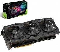 купить Видеокарта ASUS GeForce GTX1660Ti GDDR6 192bit 2xHDMI 2xDP HDCP, Поддержка 4 монитотров, Рекомендуемый БП 450W,  AURA, ROG-STRIX-GTX1660TI-A6G-GAMING в Алматы фото 1