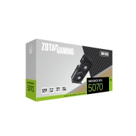 купить Видеокарта ZOTAC RTX 5070 TWIN EDGE, GDDR7, 192 bit, 2512 MHz, PCIe 5.0x16, HDMI, 3xDP, ZT-B50700E-10P в Алматы фото 3