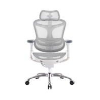 купить Кресло офисное Sihoo C100-B202, регулировка высоты, подлокотник 4D, White в Алматы фото 1