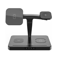 Купить Беспроводное зарядное устройство CANYON WS-404 Wireless Charging Station Black (CNS-WCS404) Алматы