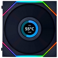 Купить Система охлаждения Lian Li Uni Fan Reverse TL120 LCD Black (G99.12RTLLCD1B.00) Алматы
