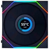 купить Система охлаждения&nbsp;Lian Li Uni Fan Reverse TL120 LCD Black&nbsp;(G99.12RTLLCD1B.00) в Алматы фото 1