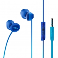 купить TCL In-ear Wired Headset, Frequency of response: 10-23K, Sensitivity: 104 dB, Driver Size: 8.6mm, Impedence: 28 Ohm, Acoustic system: closed, Max power input: 25mW, Connectivity type: 3.5mm jack, Color Ocean Blue в Алматы фото 2