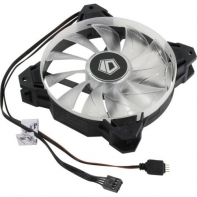 купить Вентилятор для корпуса ID-Cooling SF-12025-RGB <LED, 120x120x25mm,800~2000±10%RPM, необходим кабель> в Алматы фото 1