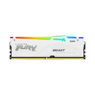 Купить Модуль памяти Kingston FURY Beast White RGB EXPO KF552C36BWEA-16 DDR5 16GB 5200MHz Алматы