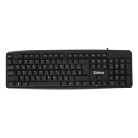 Купить Клавиатура проводная Defender Astra HB-588 RU черный Алматы