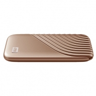 купить Внешний SSD диск 2Tb, WD My Passport WDBAGF0020BGD-WESN, USB Type-C/3.2, Gold в Алматы фото 2