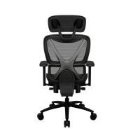 купить Кресло офисное ThunderX3 YTC-Mesh, регулировка высоты, подлокотник 2D, 125 кг, Black в Алматы фото 3