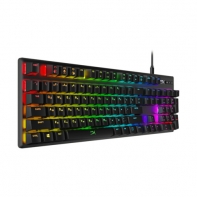 купить Клавиатура, HyperX, HX-KB6RDX-RU, Alloy Origins, Игровая, Механическая, USB, Подсветка RGB, Размер: 175,31*443,2*35,68 мм., Анг/Рус, Чёрный, Цветная коробка в Алматы фото 2