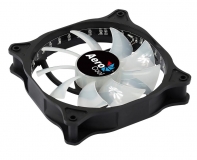 купить Кулер для компьютерного корпуса, AeroCool, Cosmo 12, FRGB, 120мм, 1000&plusmn;10%об.мин,  Molex, Габариты 120х120х25мм, Чёрный в Алматы фото 3