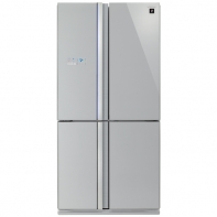 купить Холодильник Sharp SJFS97VSL Side by side, inox/glass /  в Алматы фото 1