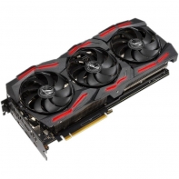 купить Видеокарта Asus GeForce RTX 2060 SUPER EVO OC Edition 8GB GDDR6 256bit HDMIx2, DPx2, 1xUSB Type-C)  ROG-STRIX-RTX2060S-O8G-EVO-GAMING ASUS Aura RGB Lighting, подсветка контура радиатора. в Алматы фото 3