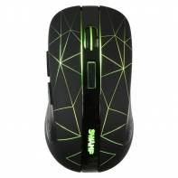 купить Мышь Oklick 975GW SWAMP черный оптическая (2400dpi) беспроводная USB (6but) в Алматы фото 2