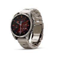 купить Часы с навигаторомGarmin fenix 8 47mm ,AMOLED, сапфир, светлый титан 010-02904-40 в Алматы фото 1