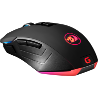 купить Мышь проводная игровая оптическая Redragon Dagger RGB (черный) USB, 9 кнопок, 100-10000 dpi, НОВИНКА в Алматы фото 1