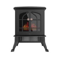 Купить Камин электрический напольный Cecotec ReadyWarm 2000 Flames черный Алматы