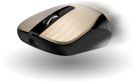 купить Компьютерная мышь, Genius, NX-7015, 3D, Оптическая, 800dpi, Беcпроводная 2.4ГГц,  Розово Коричневый в Алматы фото 2