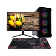 купить Core i5-12400F-2.5GHz/H610/RAM 16GB/SSD 512GB/RTX5050-8GB/no DVD/600W/Монитор 23.8" HikVision в Алматы фото 1