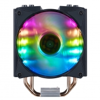 купить Вентилятор для CPU CoolerMaster MasterAir MA410M Intel&AMD RGB 4-pin(PWM) 600-1800RPM 31dBA(Max) LGA1151/1150/1155/2066/2011-v3/2011/AM4/AM3+/FM2+ MAM-T4PN-218PC-R1 в Алматы фото 1