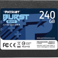 Купить Накопитель SSD 2.5* SATA III Patriot  240GB BURST ELITE 450/320 PBE240GS25SSDR Алматы