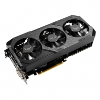купить Видеокарта ASUS TUF GTX 1660S, TUF 3-GTX1660S-6G-GAMING, Dual fan, 6Gb/192bit GDDR6, HDMI, DP, DVI BOX в Алматы фото 1
