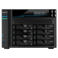 купить Сетевое Хранилище Asustor AS6510T, 10хHDD+2xM.2, 2xUSB 3.2, 2x10G+2x2.5G, Atom C3538, 8Gb DDR4 в Алматы фото 2