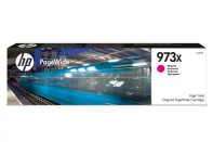 купить Картридж струйный HP 973X F6T82AE, PageWide увеличенной емкости, совместимые товары PageWide Pro 477/452, пурпурный в Алматы