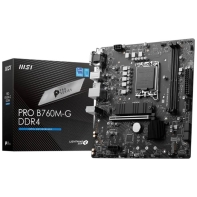 купить Материнская плата MSI PRO B760M-G DDR4 LGA1700 2xDDR4 4xSATA3 RAID 2xM.2 VGA HDMI DP mATX в Алматы фото 2