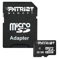 Купить Карта памяти MicroSD Patriot LX microSDHC, 32GB, PSF32GMCSDHC10 Алматы
