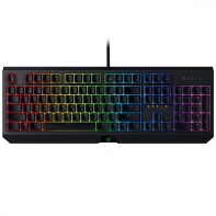 купить Клавиатура, Razer, BlackWidow (Green Switch), RZ03-02861100-R3R1, Игровая, Механические переключатели Razer Green, Программируемые клавиши, USB, Размер: 154*366*39 мм., Анг/Рус, Чёрный в Алматы фото 1