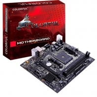 купить Материнская плата AM4 Colorful A320M-K PRO YV14 <2*DIMM, 1*PCIExp, VGA HDMI, 2*USB2.0, 2*USB3.0> в Алматы фото 1
