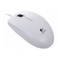 купить Мышь проводная Logitech Optical B100 White USB OEM 910-003360 в Алматы фото 2