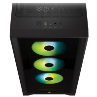 купить Корпус Corsair iCUE 4000X RGB черный (CC-9011204-WW) в Алматы фото 2