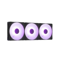 купить Кулер для корпуса ARCTIC P14 Pro Reverse ARGB 3 Pack (Black), ACFAN00327A, 14cm, 400-2500rpm, 4Pin в Алматы фото 1