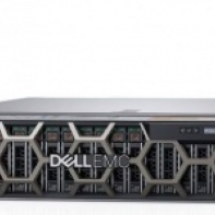 купить Сервер Dell/PowerEdge R740/1/Xeon Silver/4210/2,2 GHz/16 Gb/H730P,2GB/0,1,5,6,10,50,60/1/600 Gb/SAS 2.5*/15k/Nо ODD/(1+1) 750W в Алматы фото 1