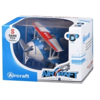 купить Самолет металический инерционный Same Toy Aircraft синий со светом и музыкой SY8012Ut-2 в Алматы фото 4