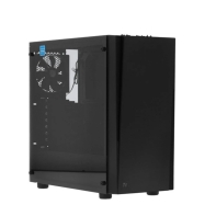 Купить Корпус Thermaltake Versa J21 TG, Midi Tower, ATX, Black, 2x3.5*/2x2.5*, 2xUSB, 2хUSB3.0 CA-1K1-00M1WN-00 в Алматы