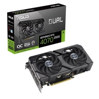 купить Видеокарта ASUS GeForce RTX4070 SUPER OC&nbsp;12GB DUAL-RTX4070S-O12G-EVO в Алматы фото 1